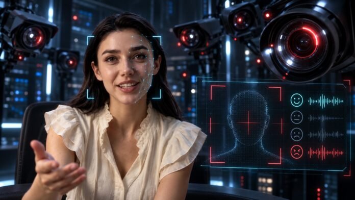 AI Actress Uses Hotline to Scan Faces and Gauge Caller Moods